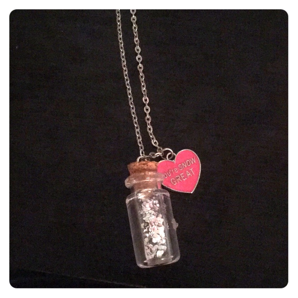 Sparkle Jar Necklace